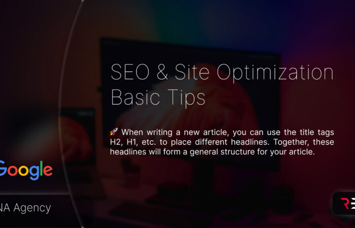 SEO & Site Optimization  Basic Tips